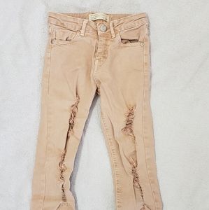 Zara girls jeans size 7